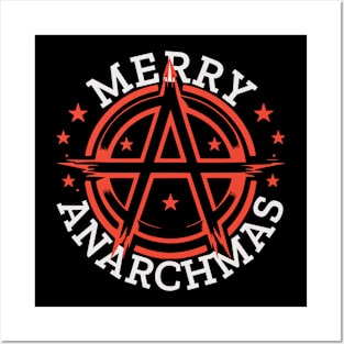 Merry Anarchmas Funny Christmas gift Posters and Art